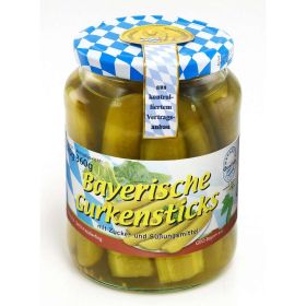 Bayerische Gurken-Sticks