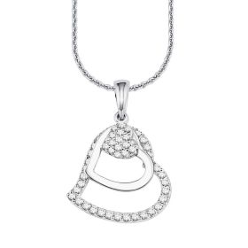 Damen Halskette aus Silber 925 mit Zirkonia (4020689082575)