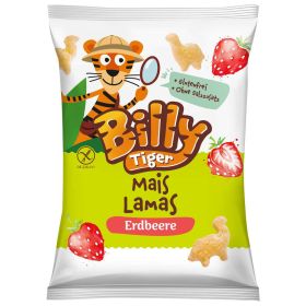 Maispuffs Erdbeere, Lamas