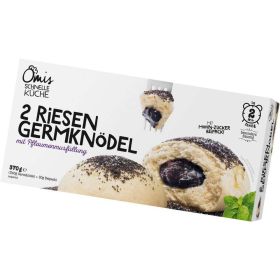 Riesen Germknödel mit Pflaumenmusfüllung