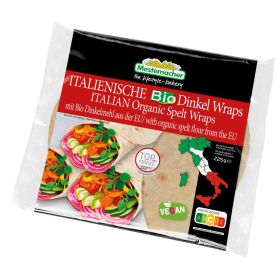 Italienische Bio Dinkel Wraps