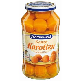 Ganze Karotten, jung & klein