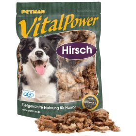 Hunde-Futter, Hirsch, Vital Power, tiefgekühlt