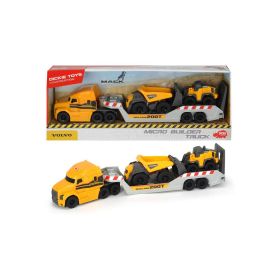 Volvo Transportfahrzeug mit 2 Baufahrzeugen