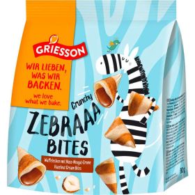 Waffelecken mit Nuss-Nougat-Creme