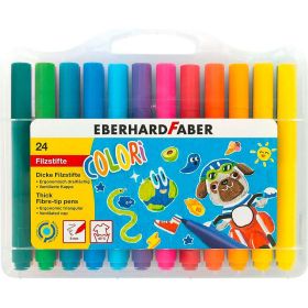 Filzstifte dick Colori dreikant 24er