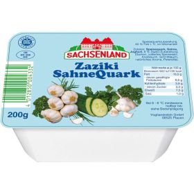 Sahnequark, Tsaziki
