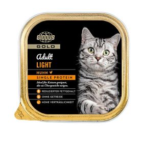 Katzen-Nassfutter mit Huhn, fettreduziert