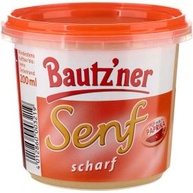 Senf, scharf