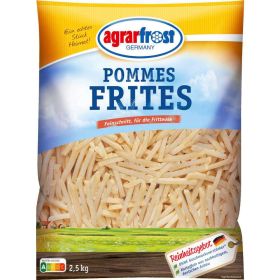 Pommes Frites Feinschnitt, tiefgekühlt