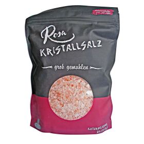 Rosa Kristallsalz grob gemahlen