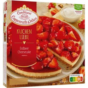 Erdbeer Cheesecake, tiefgekühlt