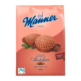 Schoko-Waffeln Törtchen, Schoko Brownie