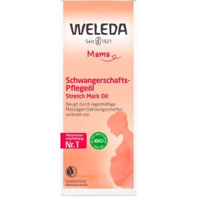 Schwangerschafts-Pflegeöl Mama, beugt Dehnungsstreifen vor