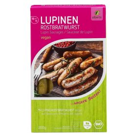 Bio Lupinen Rostbratwürstchen, vegan