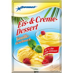 Eis-Creme-Dessert, Vanille