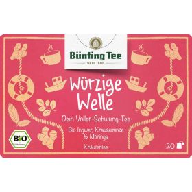 Bio Kräutertee, würzige Welle