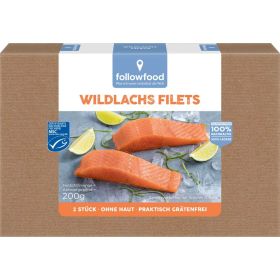 Wildlachs Filet, tiefgekühlt