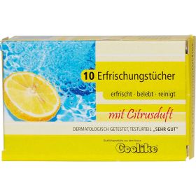 Erfrischungstücher Citrusduft