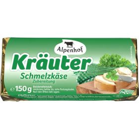 Schmelzkäse, Kräuter