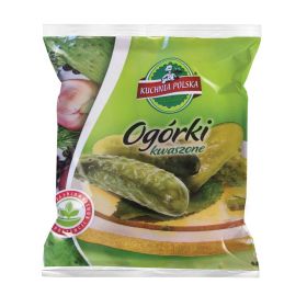 Saure Gurken im Beutel