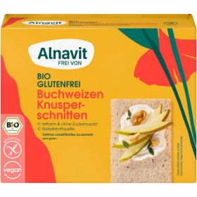 Bio Buchweizen Knusperschnitten, glutenfrei