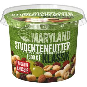Maryland  Snack Nüsse oder Studentenfutter, je 275–300 g
