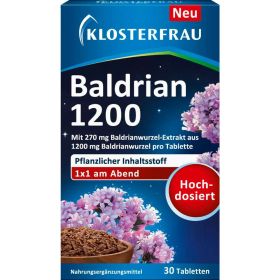 Baldrian 1200 Hochdosiert, Tabletten