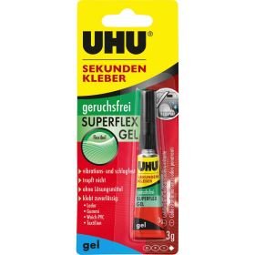 Sekundenkleber geruchsfrei, SUPERFLEX GEL 3g