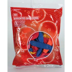 Ballons sortiert, 50 Stück