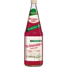 Rote Johannisbeere-Nektar, naturtrüb