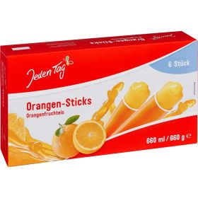 Wassereis, Orangen-Sticks