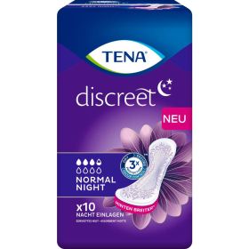 Discreet Inkontinenz Einlagen, Normal Night