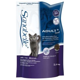 Katzen-Trockenfutter Adult+, Strauß