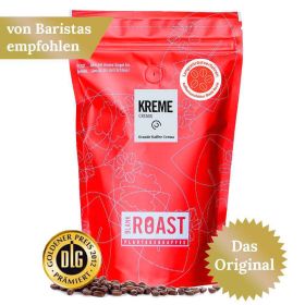 Kaffee cremig, ganze Bohnen