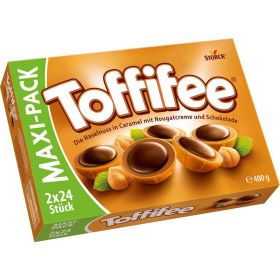 Haselnuss in Caramel mit Nougatcreme & Schokolade