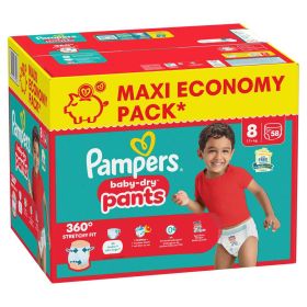 Baby Pants Baby Dry Gr.8 Extra Large 17+kg, Big Pack