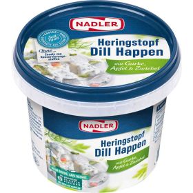 Heringstopf Dill Happen, Gurke, Apfel & Zwiebel