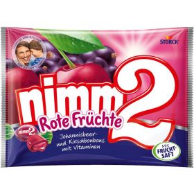 Fruchtbonbons, Rote Früchte