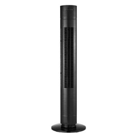 Turmventilator schwarz