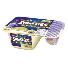 Vanillejoghurt mit Smarties