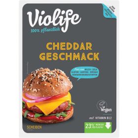 Vegane Cheddar Scheiben Käseersatz