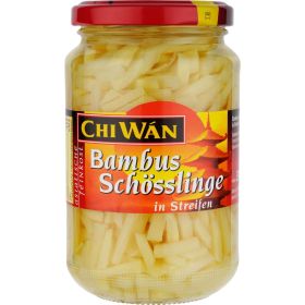 Bambusschöslinge in Streifen