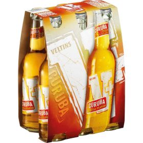 Biermischgetränk, V + Curuba 5% (6x 0,330 Liter)