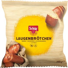 Laugenbrötchen, glutenfrei, tiefgekühlt