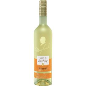 Riesling fruchtig & süß Pfalz DQW, Weißwein