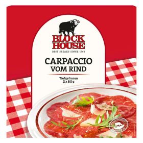 Rinder-Carpaccio, tiefgekühlt
