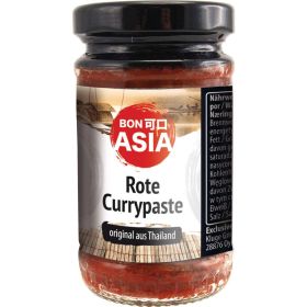 Currypaste, rot