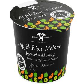 Fruchtjoghurt Apfel-Kiwi-Melone