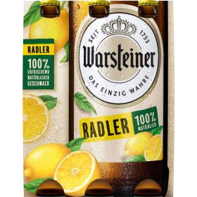 Biermischgetränk Radler 2,5 %, (6x 0,330 Liter)